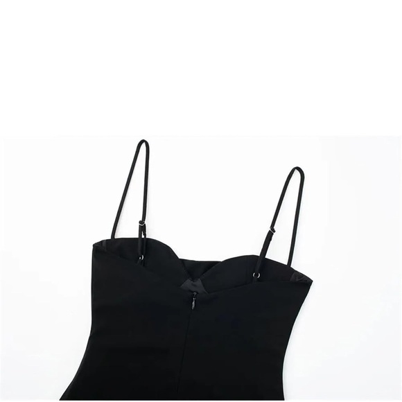 Zara Sweetheart shaped black bodysuit - Picture 6 of 8